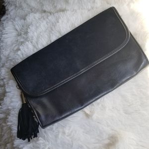 Merona from target faux leather clutch
